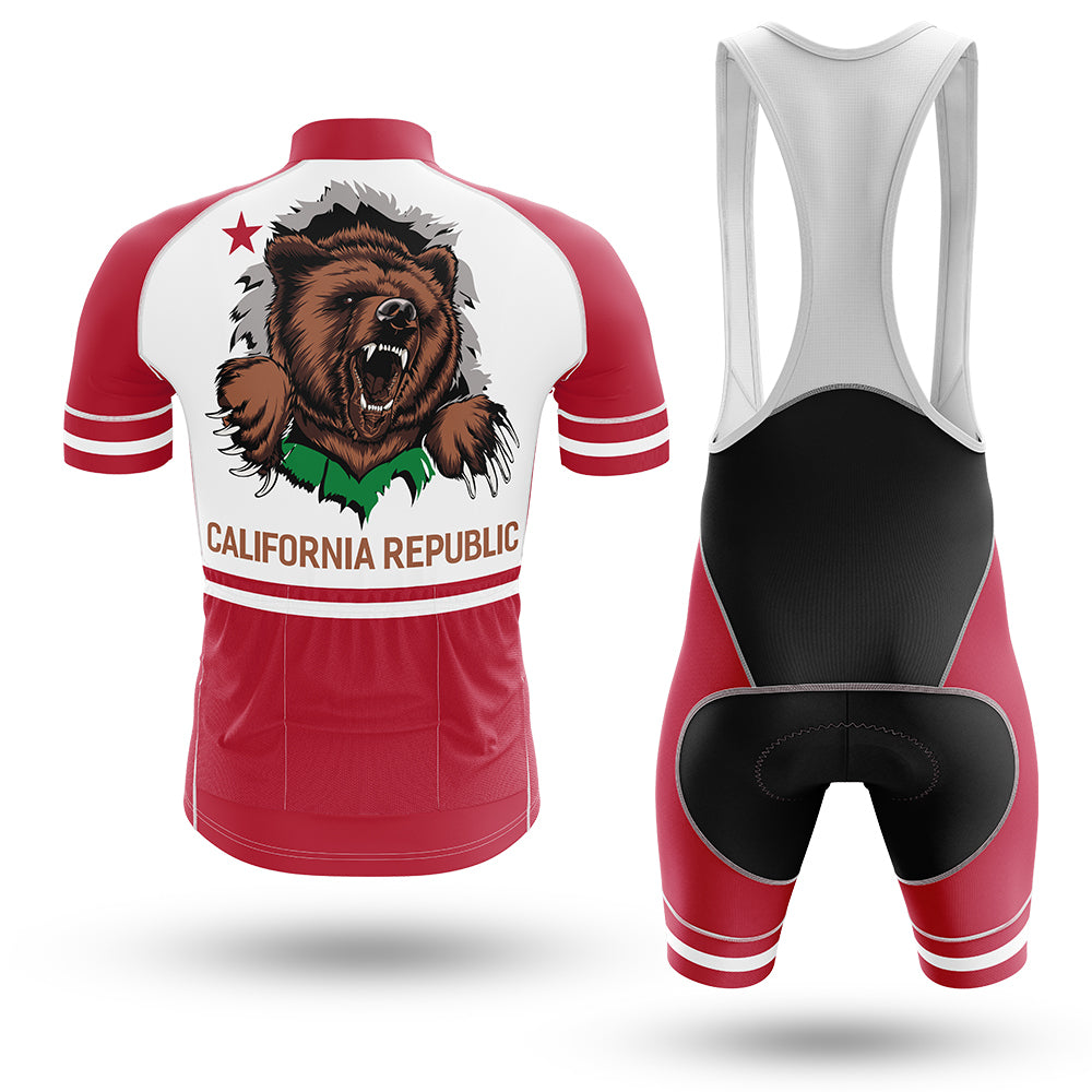 California Republic V2 - Men's Cycling Kit-Full Set-Global Cycling Gear