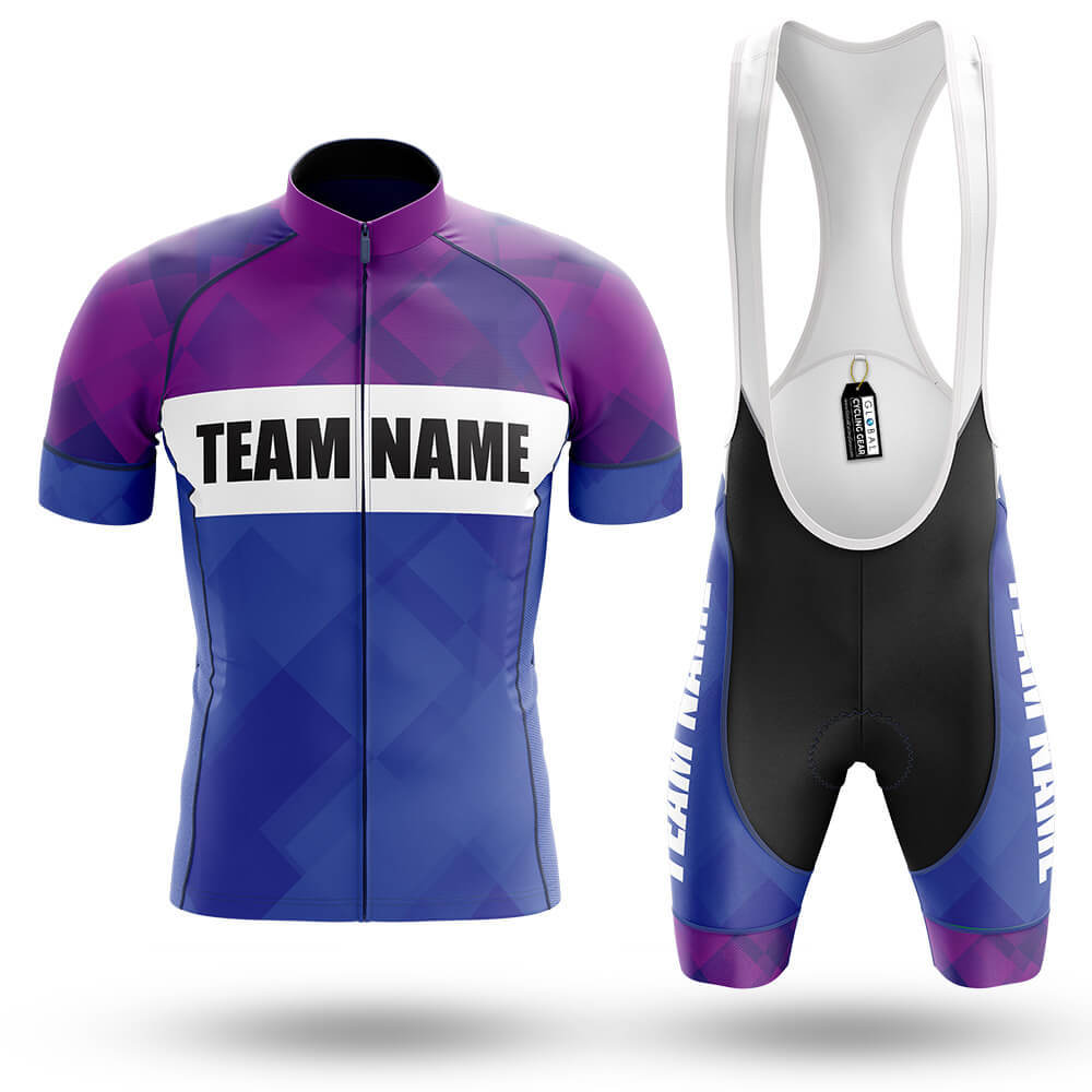 Custom Team Name V8 - Men's Cycling Kit-Full Set-Global Cycling Gear