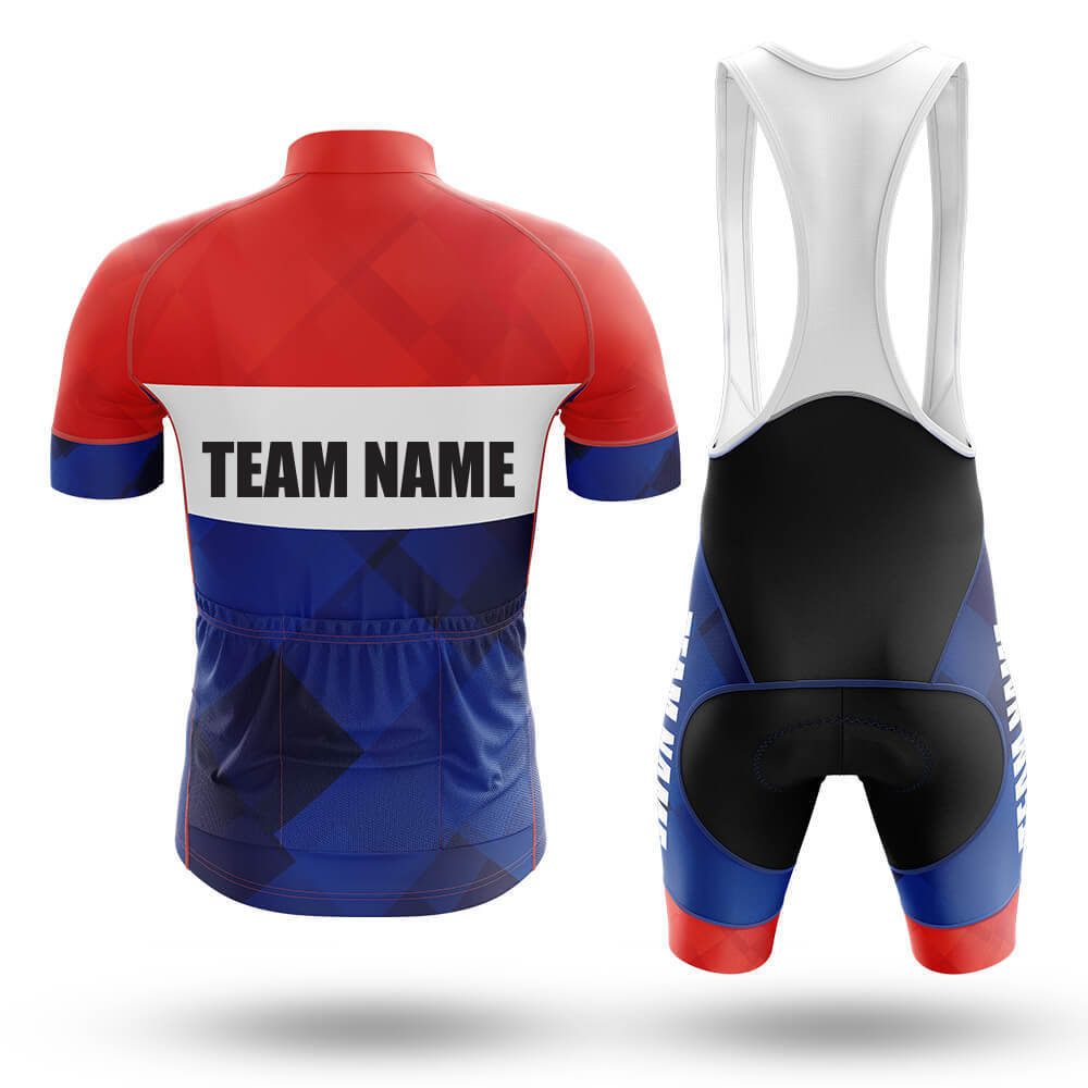 Custom Team Name V7 - Men's Cycling Kit-Full Set-Global Cycling Gear