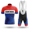 Custom Team Name V7 - Men's Cycling Kit-Full Set-Global Cycling Gear