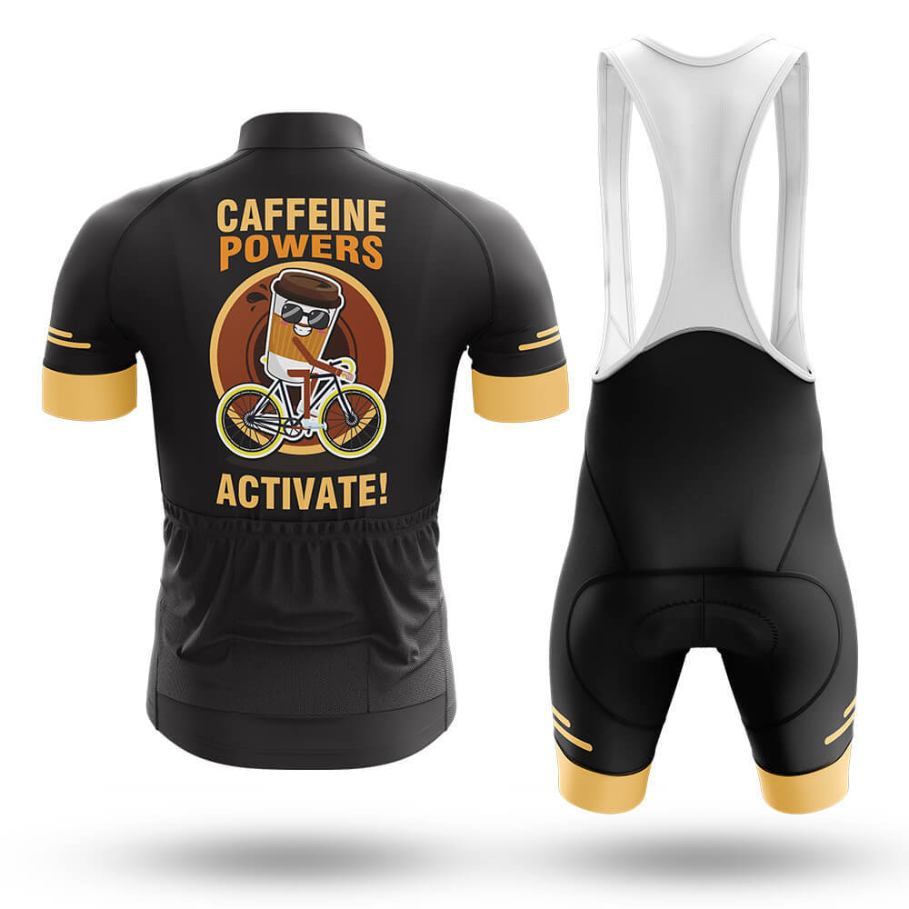 Caffeine Powers - Men's Cycling Kit-Full Set-Global Cycling Gear