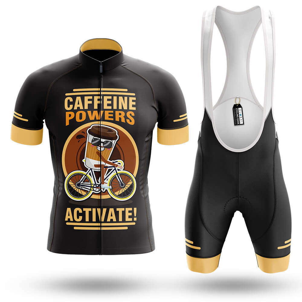 Caffeine Powers - Men's Cycling Kit-Full Set-Global Cycling Gear