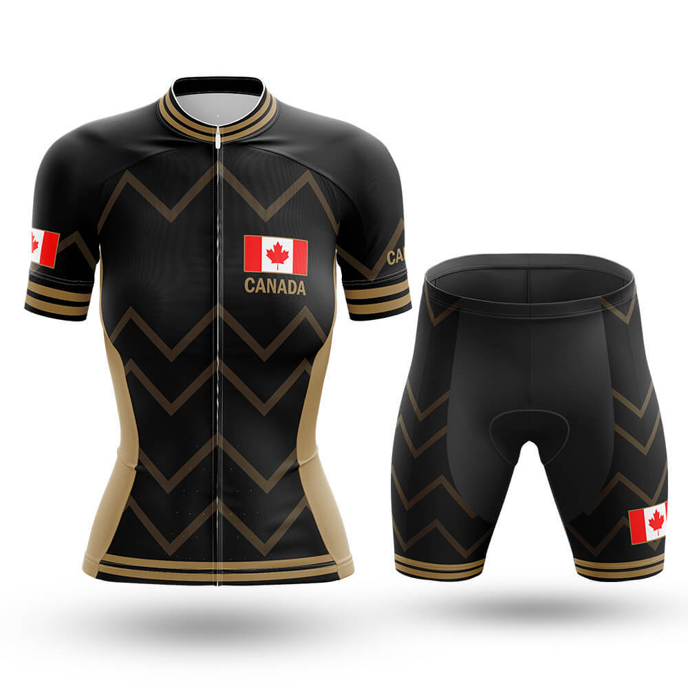 Canada - Women V17 - Cycling Kit-Full Set-Global Cycling Gear
