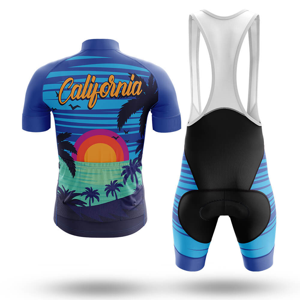 California Summer - Men's Cycling Kit-Full Set-Global Cycling Gear