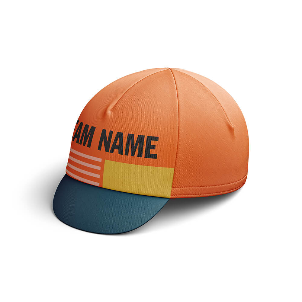 Custom Team Name V14 Cycling Cap - Global Cycling Gear