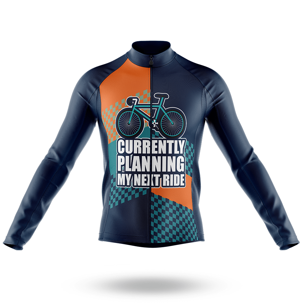 My Next Ride - Men's Cycling Kit-Long Sleeve Jersey-Global Cycling Gear