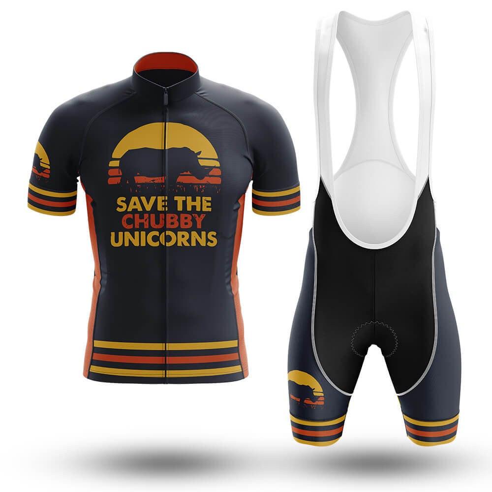 The Chubby Unicorns - Men's Cycling Kit-Full Set-Global Cycling Gear
