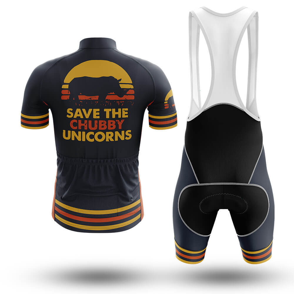 The Chubby Unicorns - Men's Cycling Kit-Full Set-Global Cycling Gear