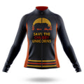 The Chubby Unicorns V4 - Women - Long Sleeve Jersey-S-Global Cycling Gear