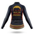 The Chubby Unicorns V4 - Women - Long Sleeve Jersey-XS-Global Cycling Gear