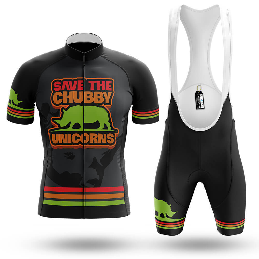 The Chubby Unicorns V5 - Men's Cycling Kit-Full Set-Global Cycling Gear