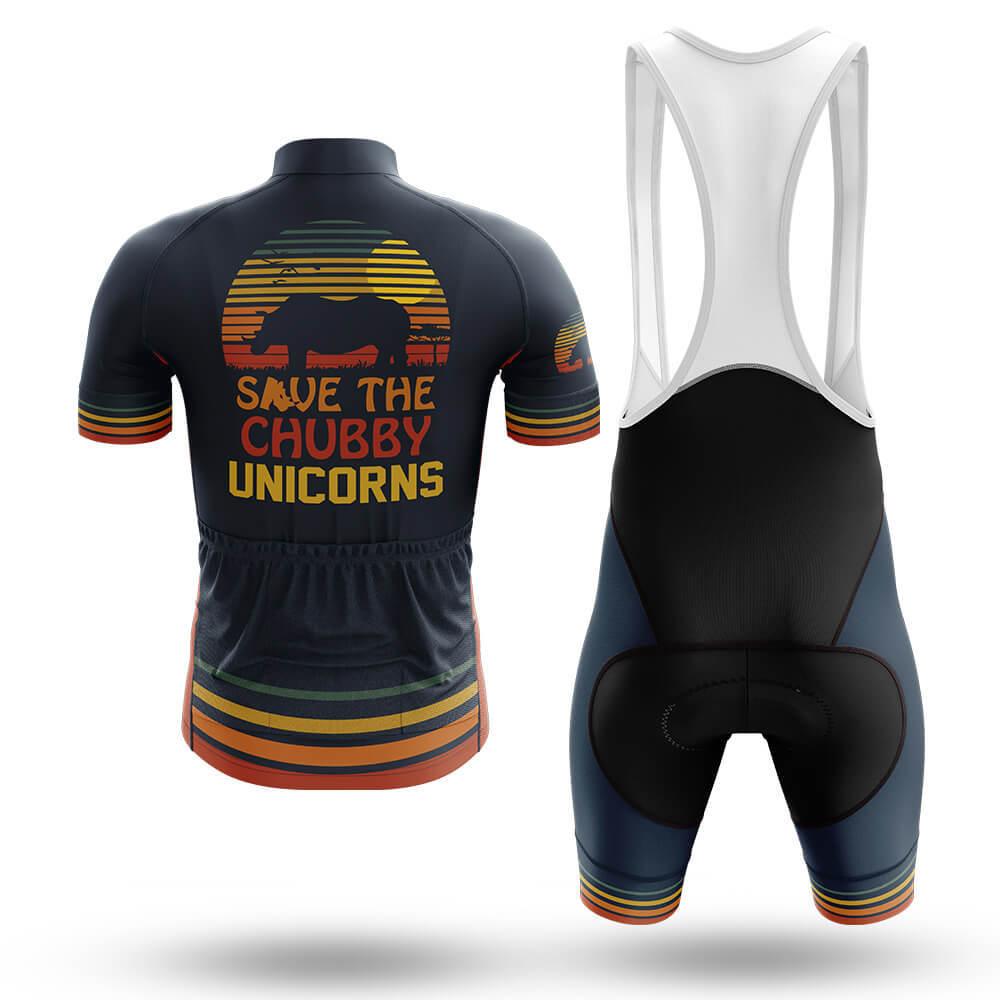 The Chubby Unicorns V4 - Men's Cycling Kit-Full Set-Global Cycling Gear