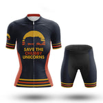 The Chubby Unicorns - Women V3 - Cycling Kit-Full Set-Global Cycling Gear