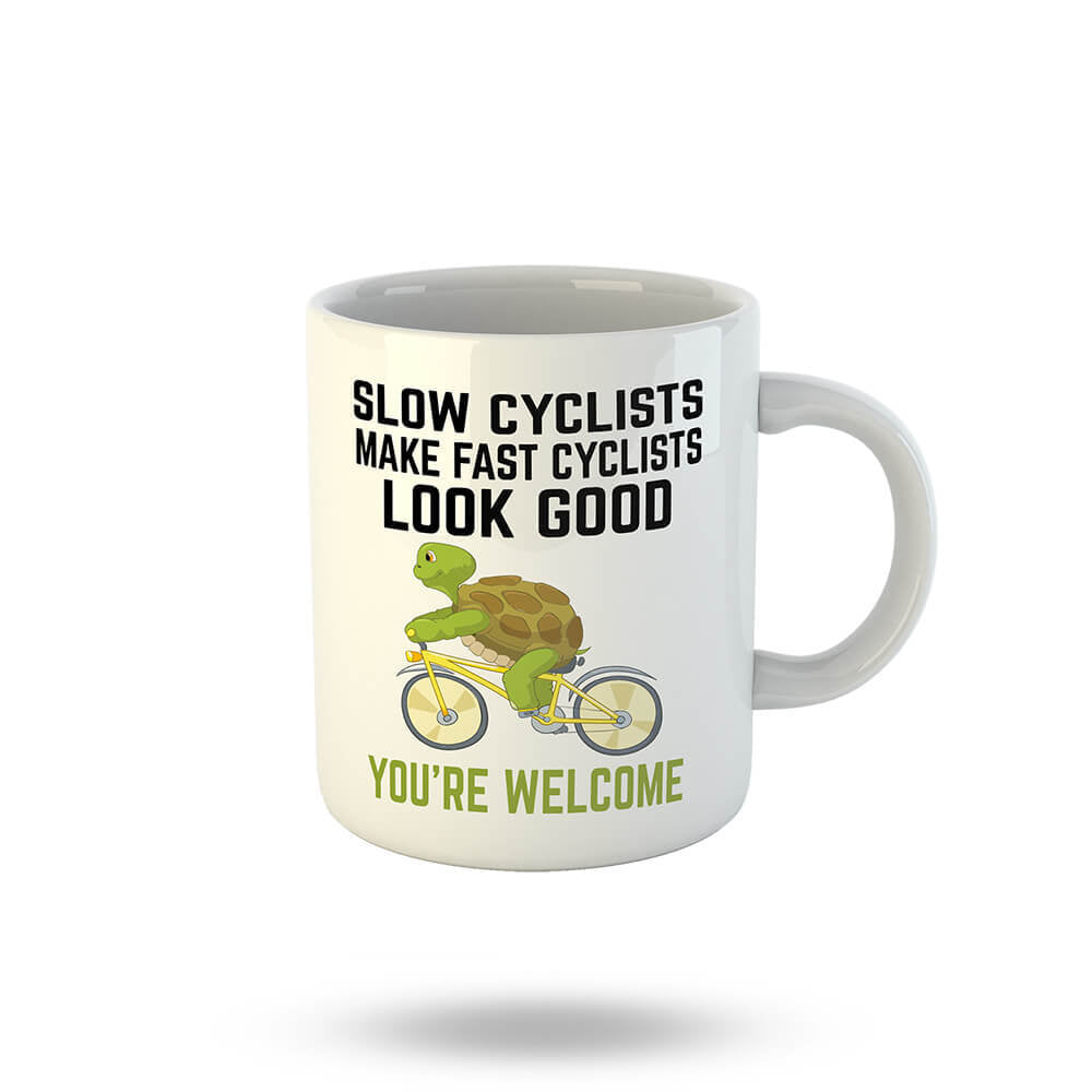 Slow Cyclist Mug-Global Cycling Gear