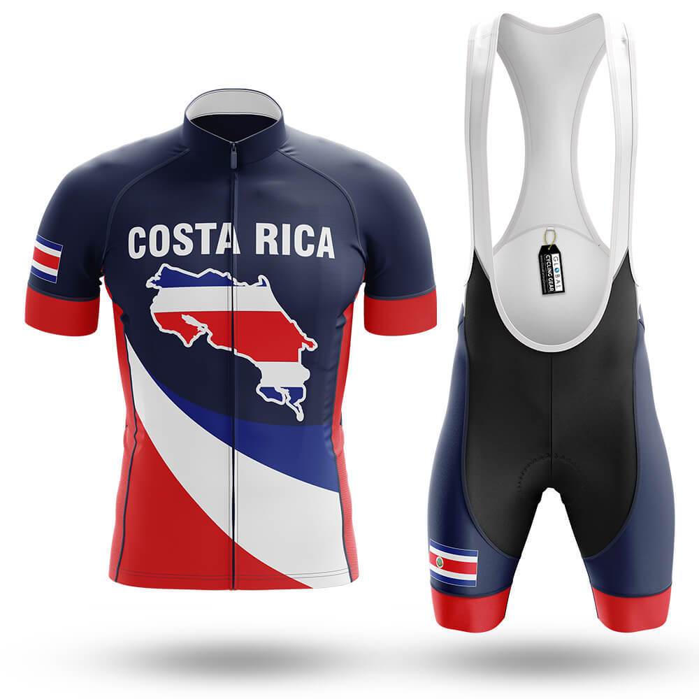 Costa Rica - Men's Cycling Kit-Full Set-Global Cycling Gear