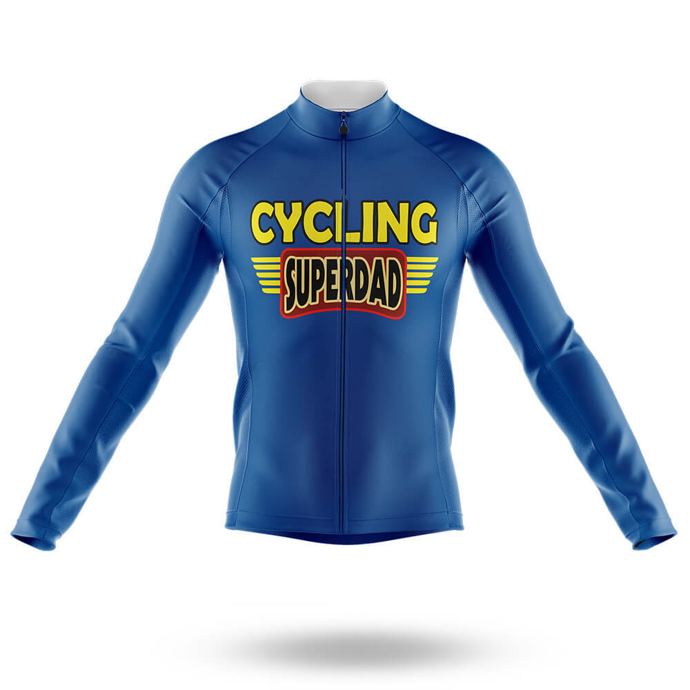 Cycling Superdad - Men's Cycling Kit-Long Sleeve Jersey-Global Cycling Gear