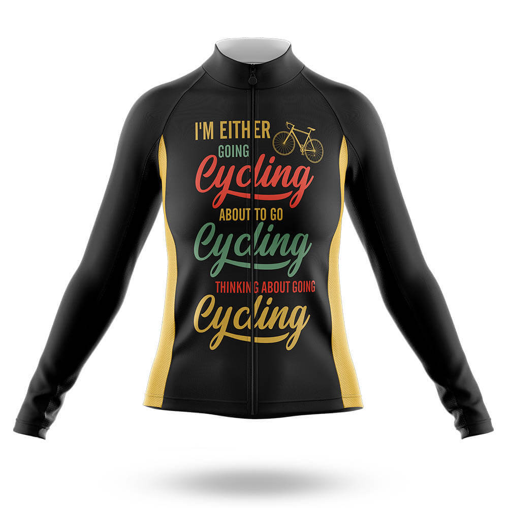 Cycling - Women's Cycling Kit-Long Sleeve Jersey-Global Cycling Gear