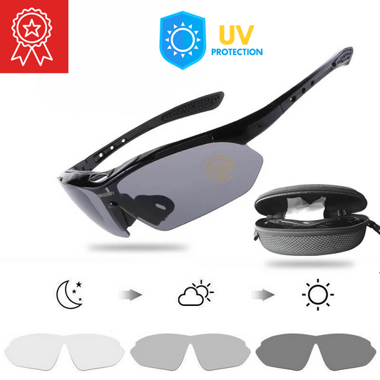 30% OFF] Cool Cycling Sunglasses UV400 Black