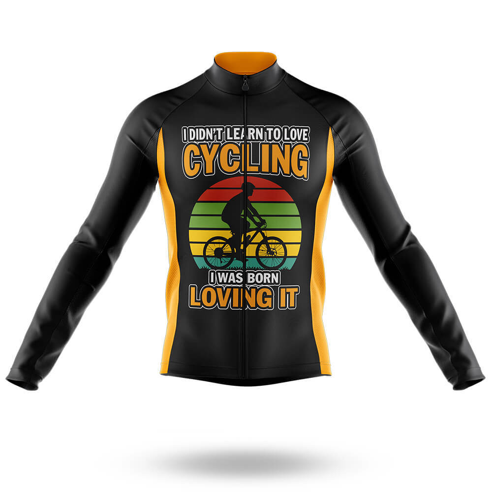 I Love Cycling V4 - Men's Cycling Kit-Long Sleeve Jersey-Global Cycling Gear