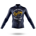 Cycling Is Not Fun - Men's Cycling Kit-Long Sleeve Jersey-Global Cycling Gear