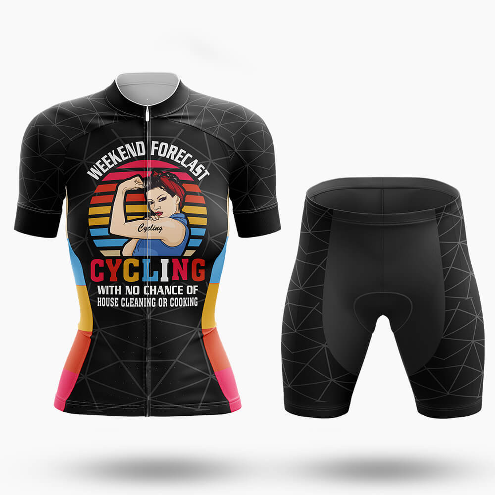 Weekend Forecast - Women - Cycling Kit-Full Set-Global Cycling Gear