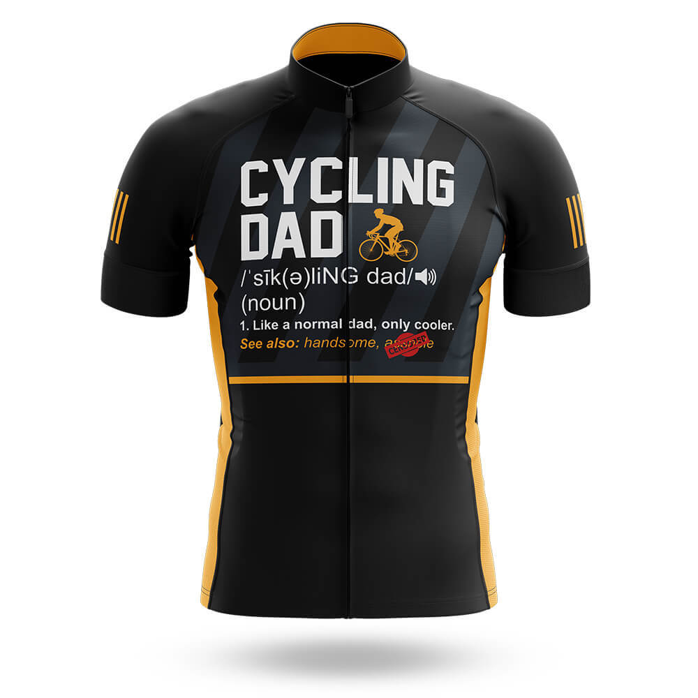 Cycling Dad Definition - Men's Cycling Kit-Jersey Only-Global Cycling Gear