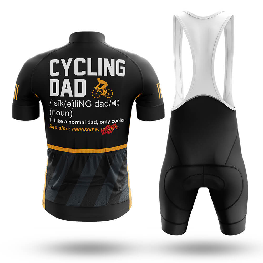 Cycling Dad Definition - Men's Cycling Kit-Full Set-Global Cycling Gear