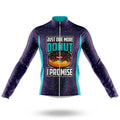 Just One More Donut - Men's Cycling Kit-Long Sleeve Jersey-Global Cycling Gear