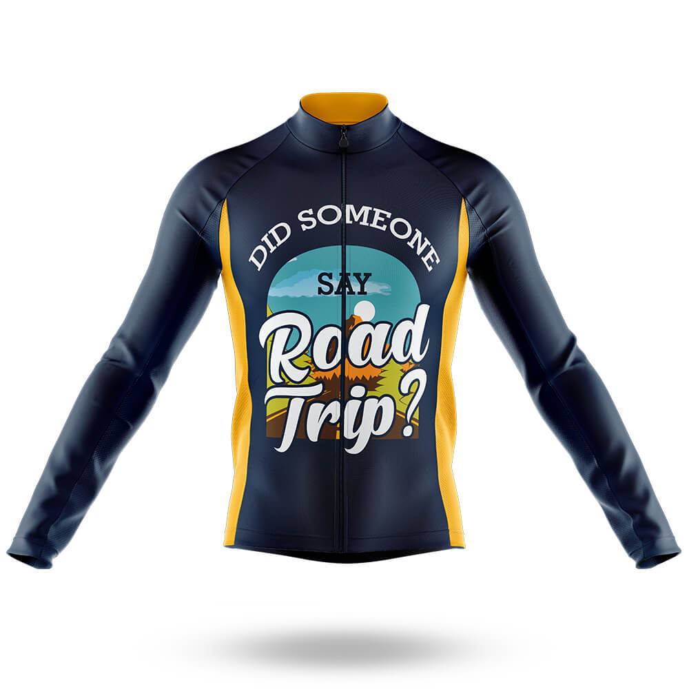 Road Trip - Men's Cycling Kit-Long Sleeve Jersey-Global Cycling Gear