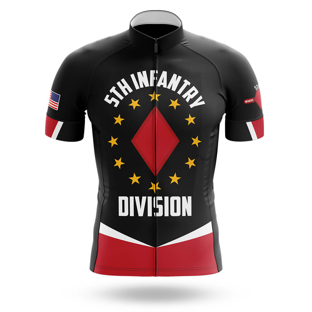 5th Infantry Division V2 - Men's Cycling Kit-Jersey Only-Global Cycling Gear