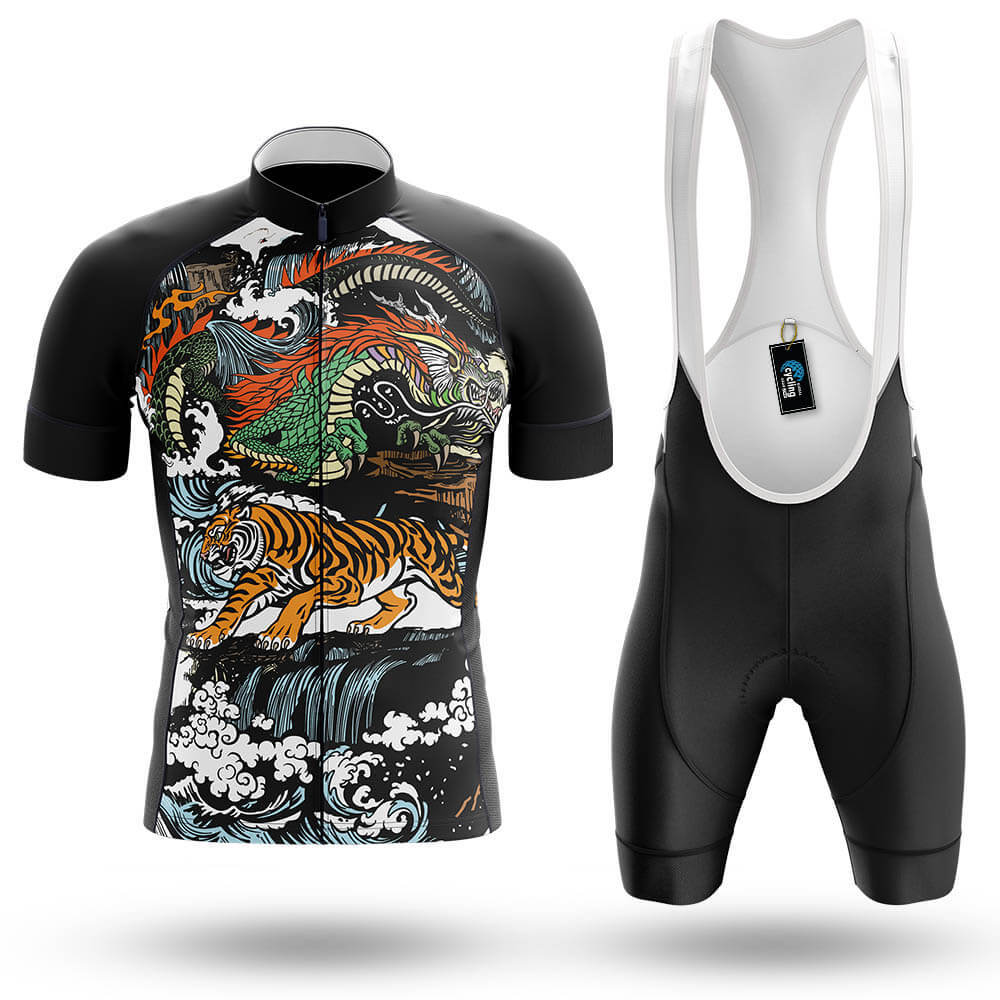 Tiger & Dragon - Men's Cycling Kit-Full Set-Global Cycling Gear