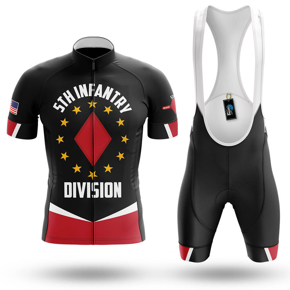5th Infantry Division V2 - Men's Cycling Kit-Full Set-Global Cycling Gear