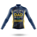 Cool Dad Cool Grandpa - Men's Cycling Kit-Long Sleeve Jersey-Global Cycling Gear