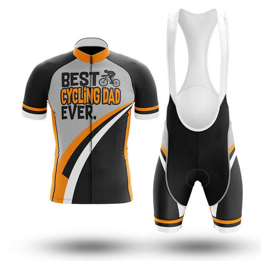 Best Cycling Dad Ever - Men's Cycling Kit-Full Set-Global Cycling Gear