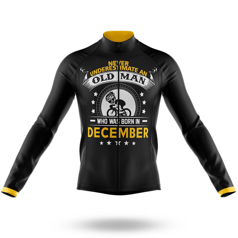 December - Men's Cycling Kit-Long Sleeve Jersey-Global Cycling Gear