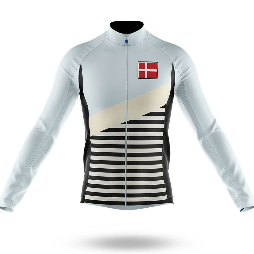 Denmark S3 - Men's Cycling Kit-Long Sleeve Jersey-Global Cycling Gear