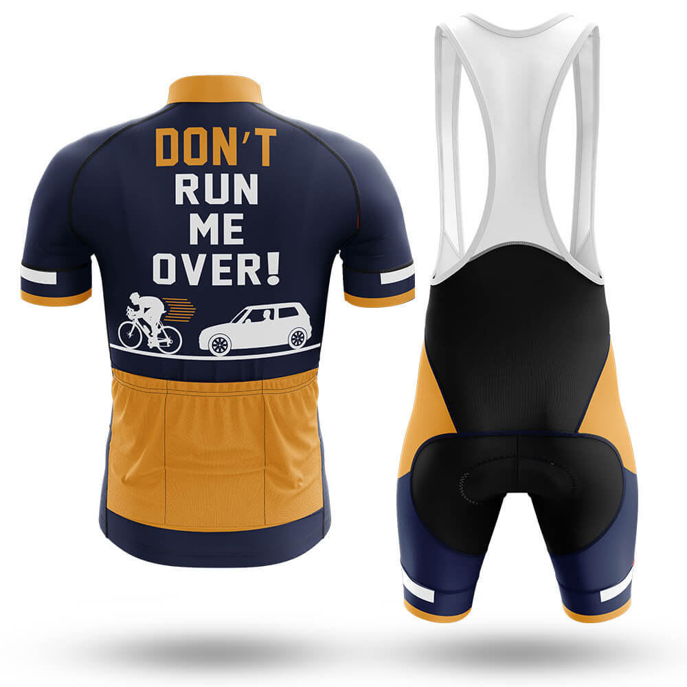 Don't Run Me Over V2 - Safety Men's Cycling Kit-Full Set-Global Cycling Gear