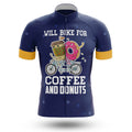 Bike For Coffee And Donuts - Men's Cycling Kit-Jersey Only-Global Cycling Gear