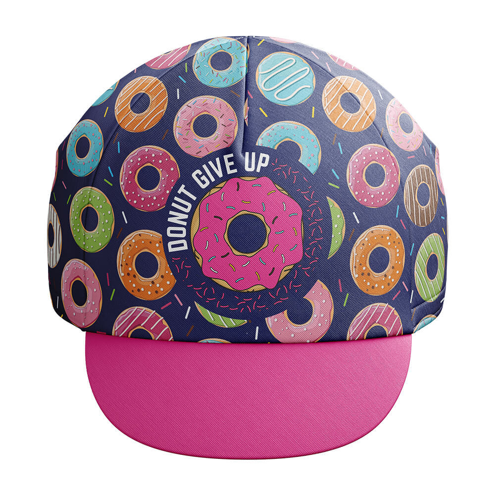 Donut Give Up Cycling Cap-Global Cycling Gear