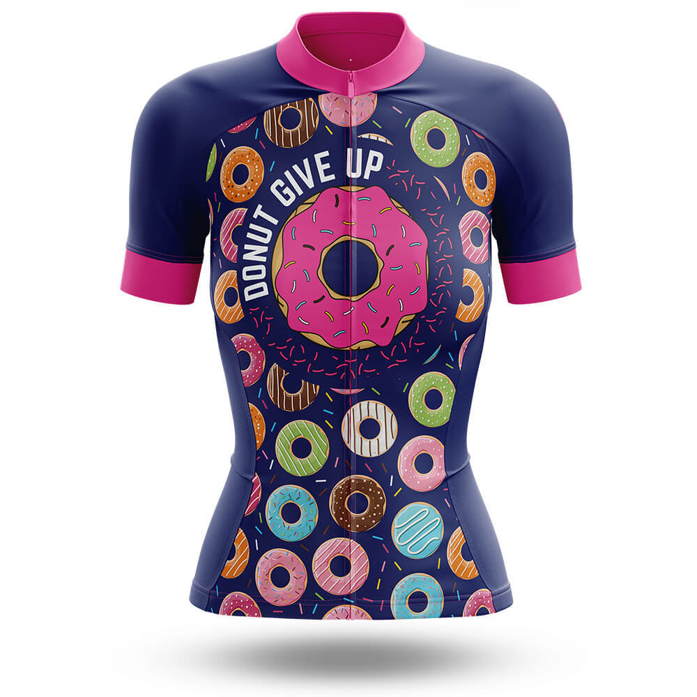 Donut Give Up - Women's Cycling Kit-Jersey Only-Global Cycling Gear