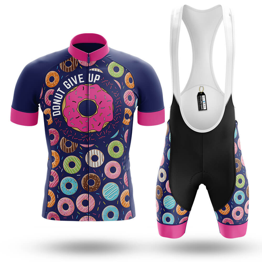 Donut Give Up - Men's Cycling Kit-Full Set-Global Cycling Gear