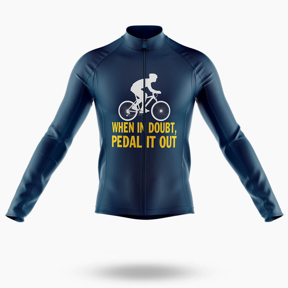 Pedal It Out V2 - Men's Cycling Kit-Long Sleeve Jersey-Global Cycling Gear