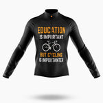 Cycling Important - Men's Cycling Kit-Long Sleeve Jersey-Global Cycling Gear