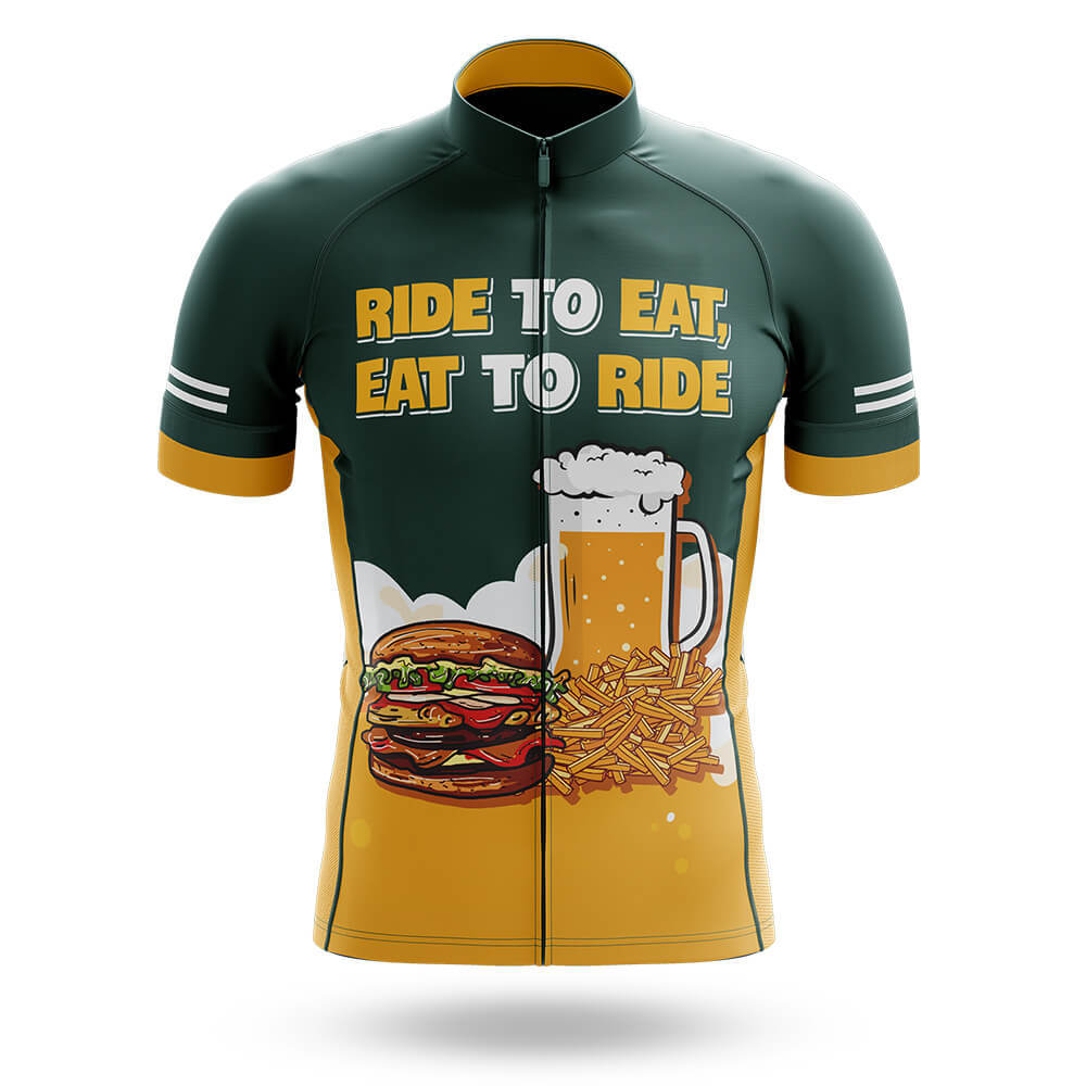 Ride To Eat - Men's Cycling Kit-Jersey Only-Global Cycling Gear