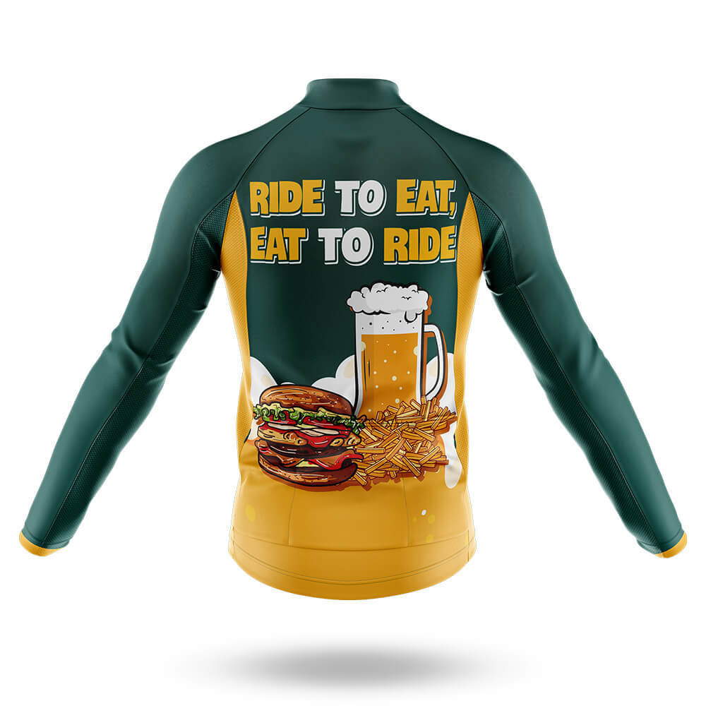 Ride To Eat - Men's Cycling Kit-Full Set-Global Cycling Gear