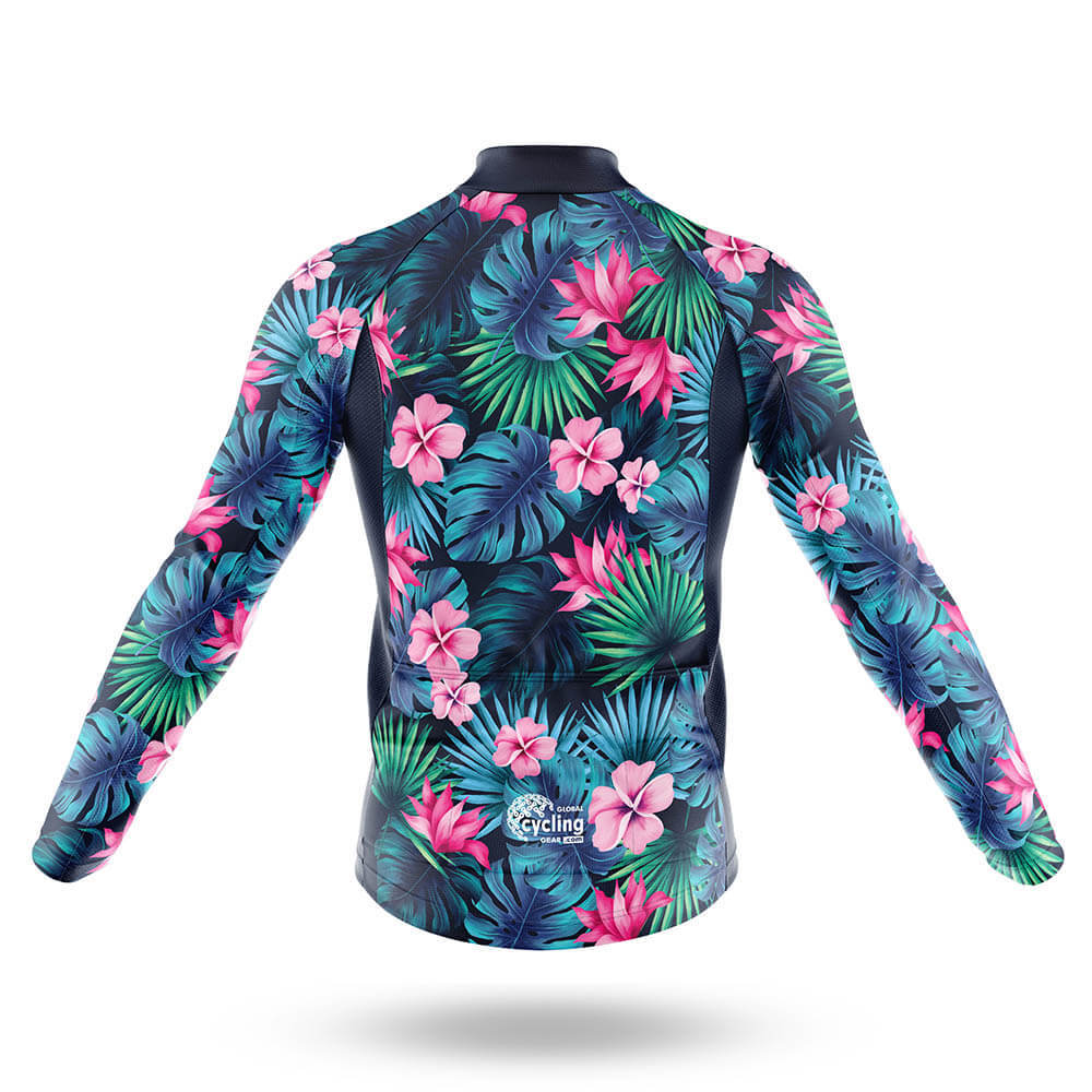 Flower Hawaiian - Men's Cycling Kit-Full Set-Global Cycling Gear