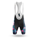 Flower Hawaiian - Men's Cycling Kit-Bibs Only-Global Cycling Gear