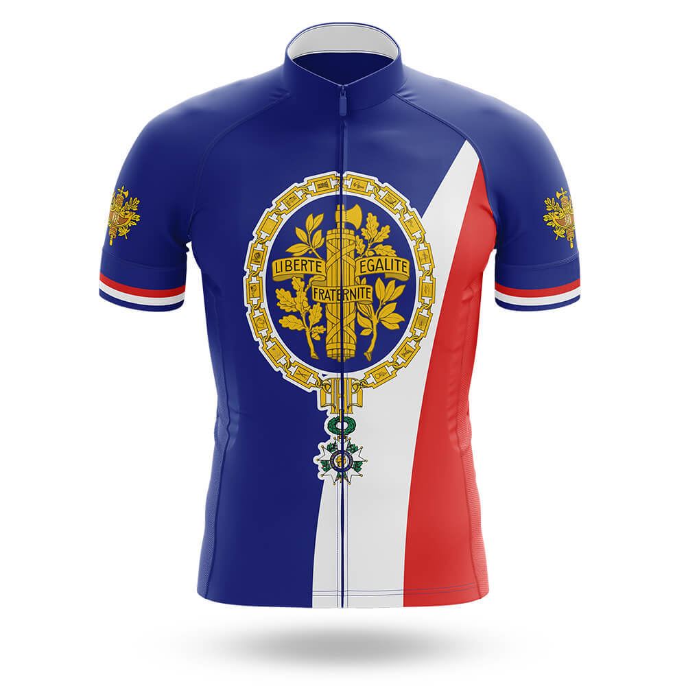 France V3 - Men's Cycling Kit-Jersey Only-Global Cycling Gear