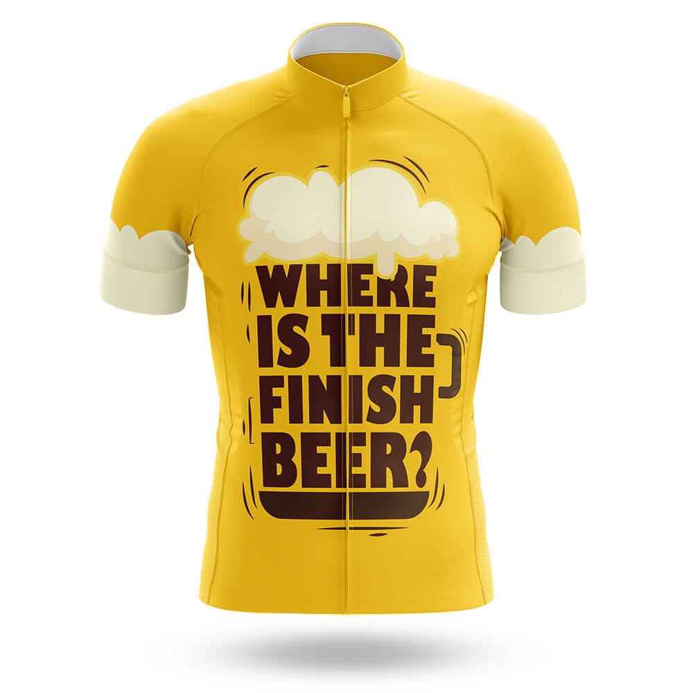 Finish Beer - Men's Cycling Kit-Jersey Only-Global Cycling Gear