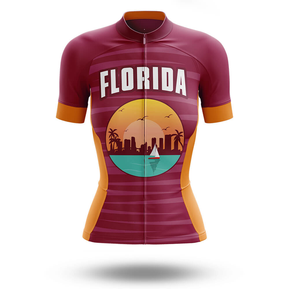 Florida V8 - Women - Cycling Kit-Jersey Only-Global Cycling Gear